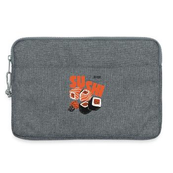 Sushi Japan Foodie Asia Food Gift - Laptop bag 13" - heather grey - Front