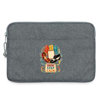 SHINE STEP CALM - Laptoptasche 13" - Grau meliert - Vorne