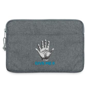 DONNE-MOI 6 - Sacoche pour ordinateur portable 13 pouces - gris chiné - Devant