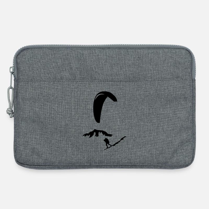Paragliding - Laptoptasche 13" - Grau meliert