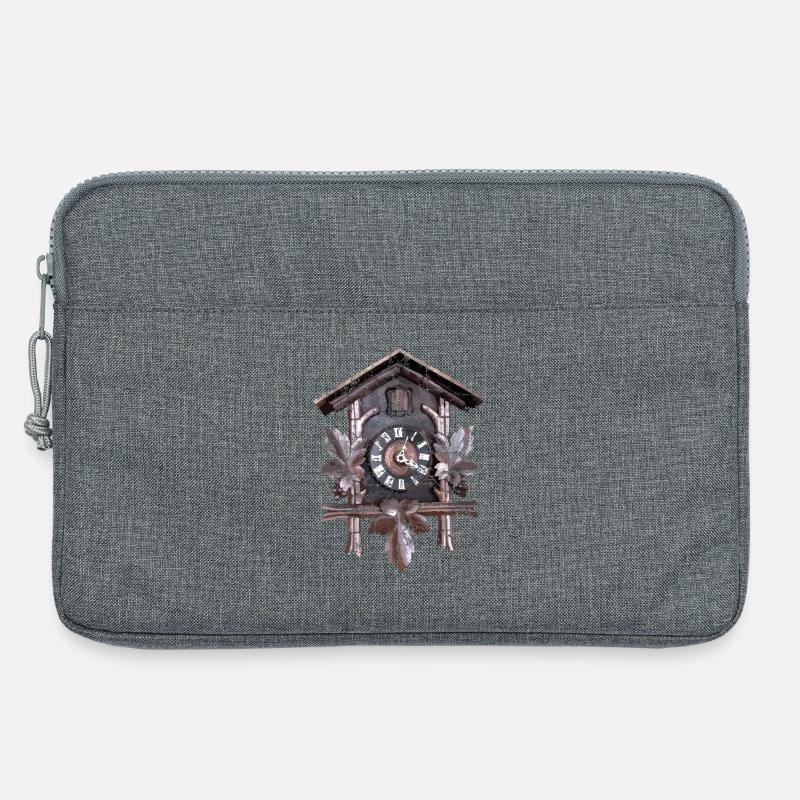 Kuckucksuhr - Laptoptasche 13" - Grau meliert