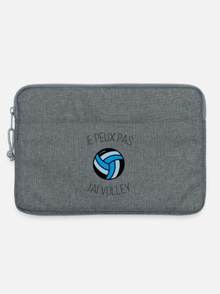Ich kann nicht salven - Laptoptasche 13" - Grau meliert