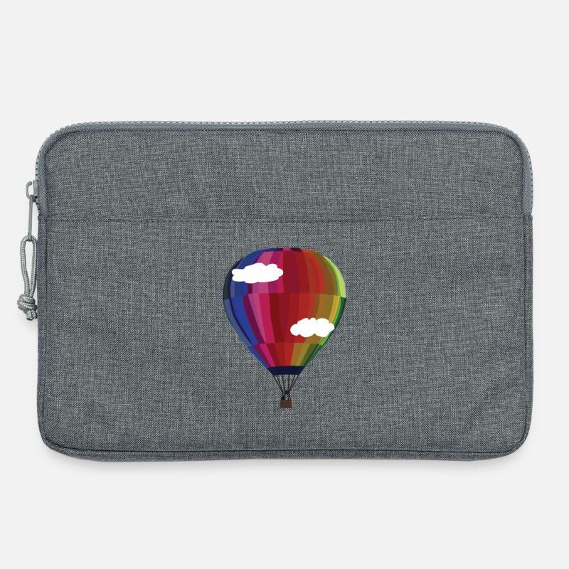 Ballon - ein Stück Freiheit. - Laptoptasche 13" - Grau meliert