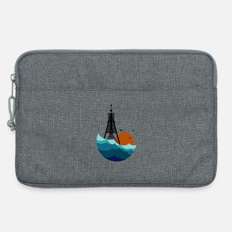 Bake n Sea - Laptoptasche 13" - Grau meliert