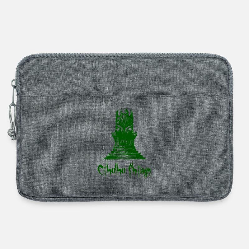 Statue von Cthulhu - Laptoptasche 13" - Grau meliert