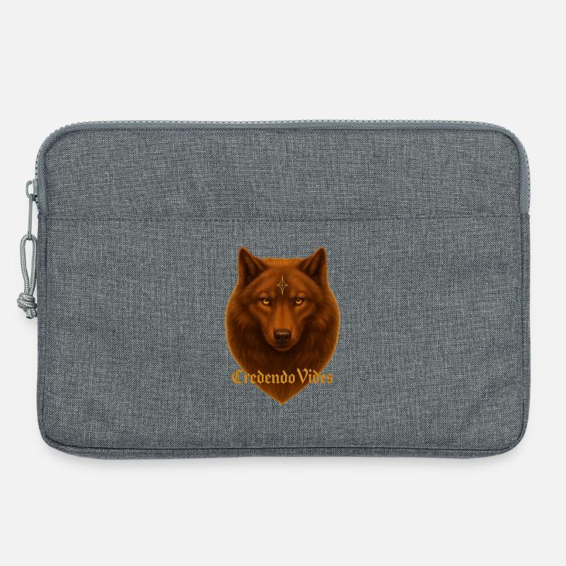 Empty Credendo Wolf - Laptop bag 13" - heather grey