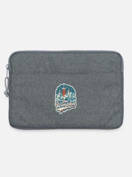 Bad Wimpfen Winterlandschaft   - Laptoptasche 13" - Grau meliert