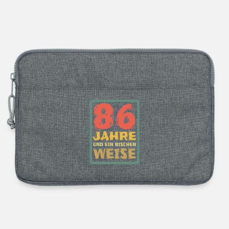 Alter 86 - Laptoptasche 13" - Grau meliert