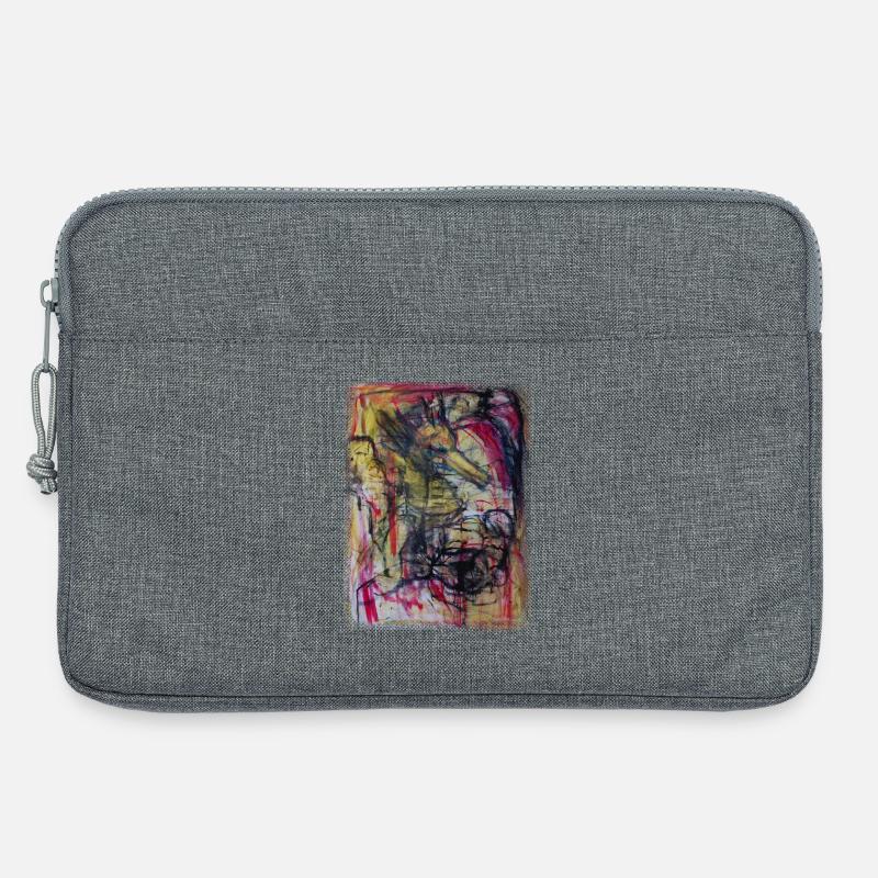 Seepferdchen - Laptoptasche 13" - Grau meliert