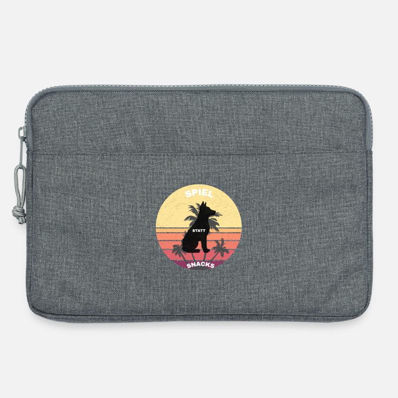 Retro - Laptoptasche 13" - Grau meliert