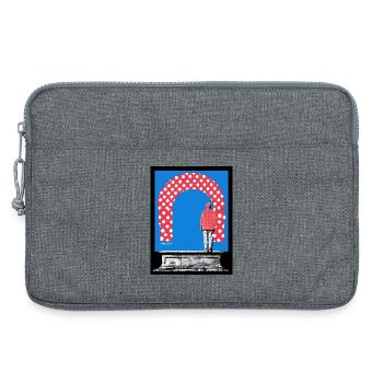 Reality - Laptoptasche 13" - Grau meliert - Vorne