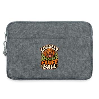 Ungarischer Pointer - Laptoptasche 13" - Grau meliert - Vorne