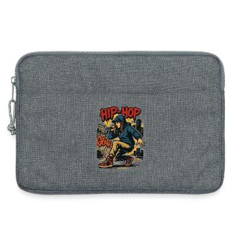 Hopfen - Laptoptasche 13" - Grau meliert - Vorne