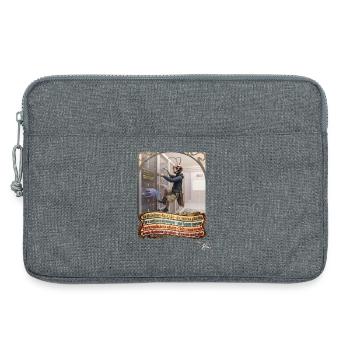 Heuschrecke JOGUE Software Entwickler IT Pop Art - Laptoptasche 13" - Grau meliert - Vorne