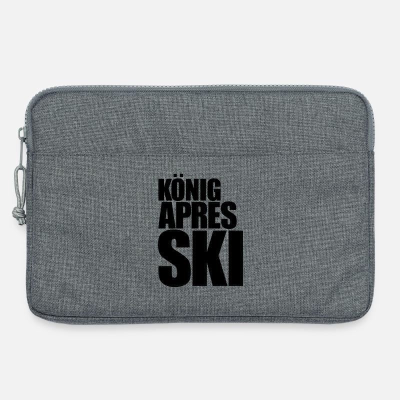 apres ski après-ski - Laptoptasche 13" - Grau meliert