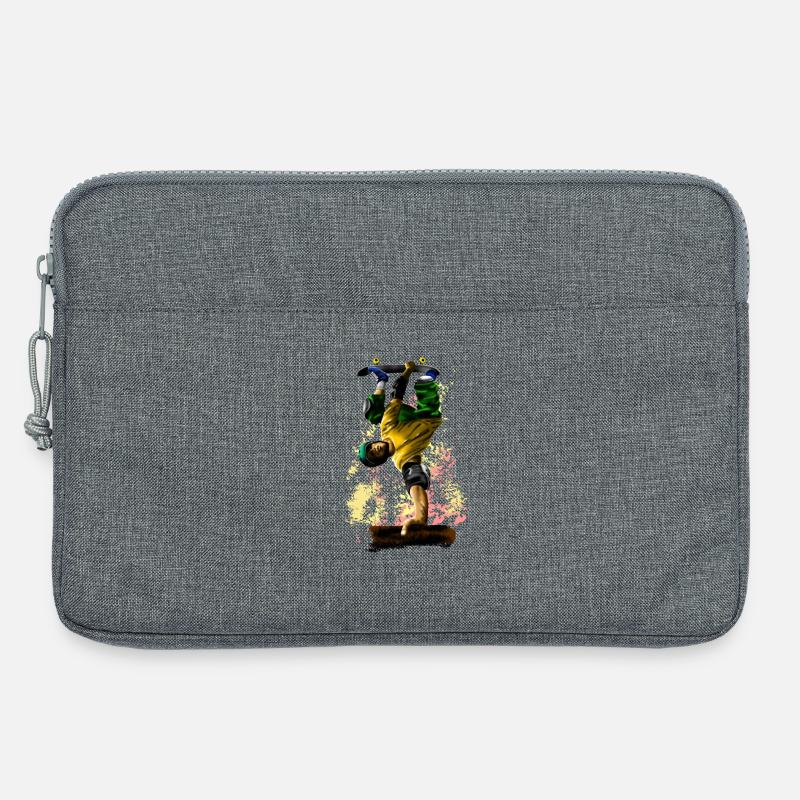 Skateboarding - Laptoptasche 13" - Grau meliert