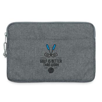 Golf - Laptoptasche 13" - Grau meliert - Vorne