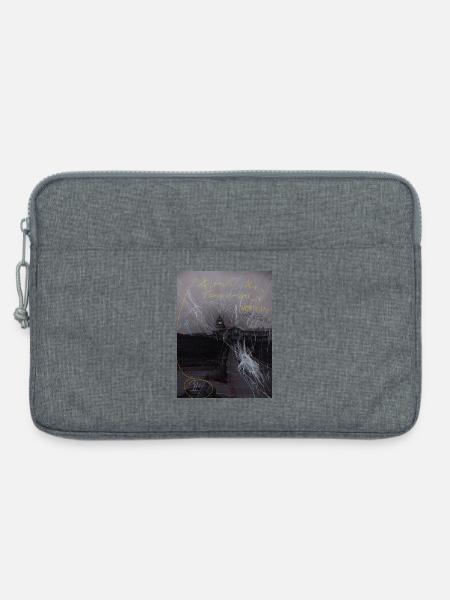 „were“wolf Attacke - „war“ Atacke, Estaca de Bares - Laptoptasche 13" - Grau meliert