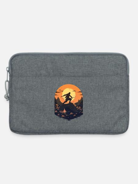 Mondlicht-Assassin - Laptoptasche 13" - Grau meliert