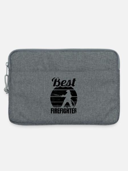 Best Firefighter - Laptoptasche 13" - Grau meliert