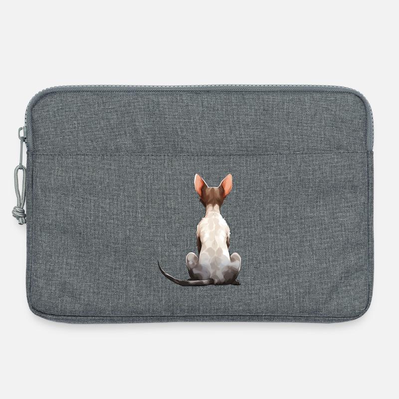 Cornish Rex Katze - Laptoptasche 13" - Grau meliert