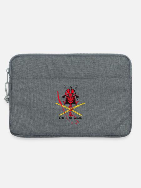 Code Samurai Krieger: Klingen-Design - Laptoptasche 13" - Grau meliert