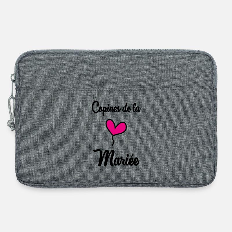 FREUNDINNEN DER BRAUT - Laptoptasche 13" - Grau meliert