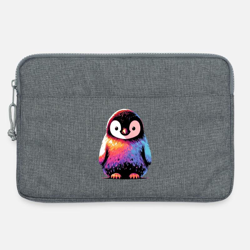 Pinguin - Laptoptasche 13" - Grau meliert
