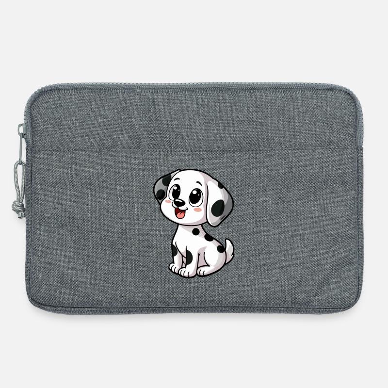 Süßer Dalmatiner - Laptoptasche 13" - Grau meliert