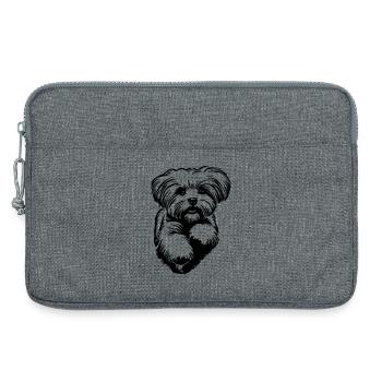 Bolonka Zwetna - Laptoptasche 13" - Grau meliert - Vorne