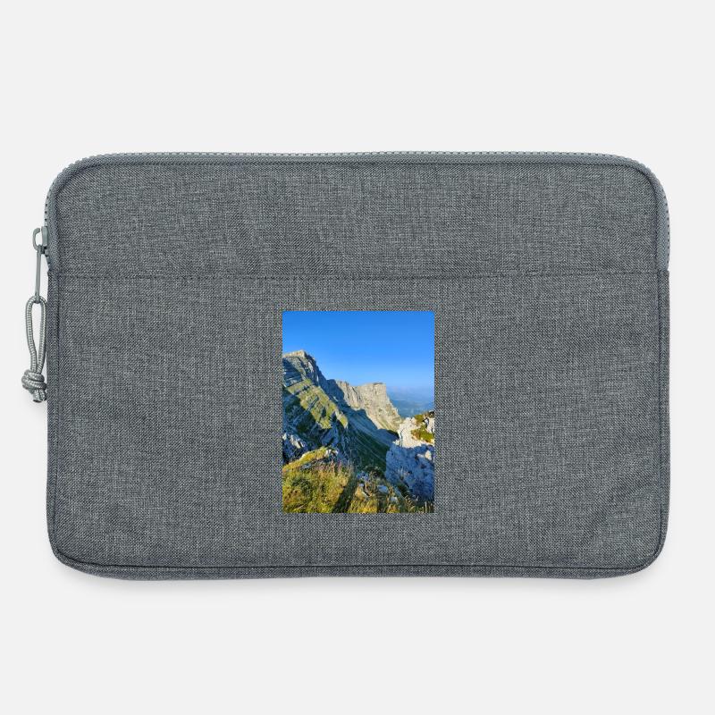 Die Klippen des Vercors - Laptoptasche 13" - Grau meliert