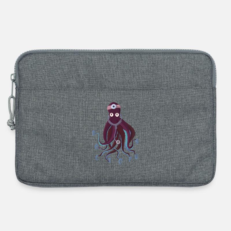 DOCTOPUS - Laptoptasche 13" - Grau meliert