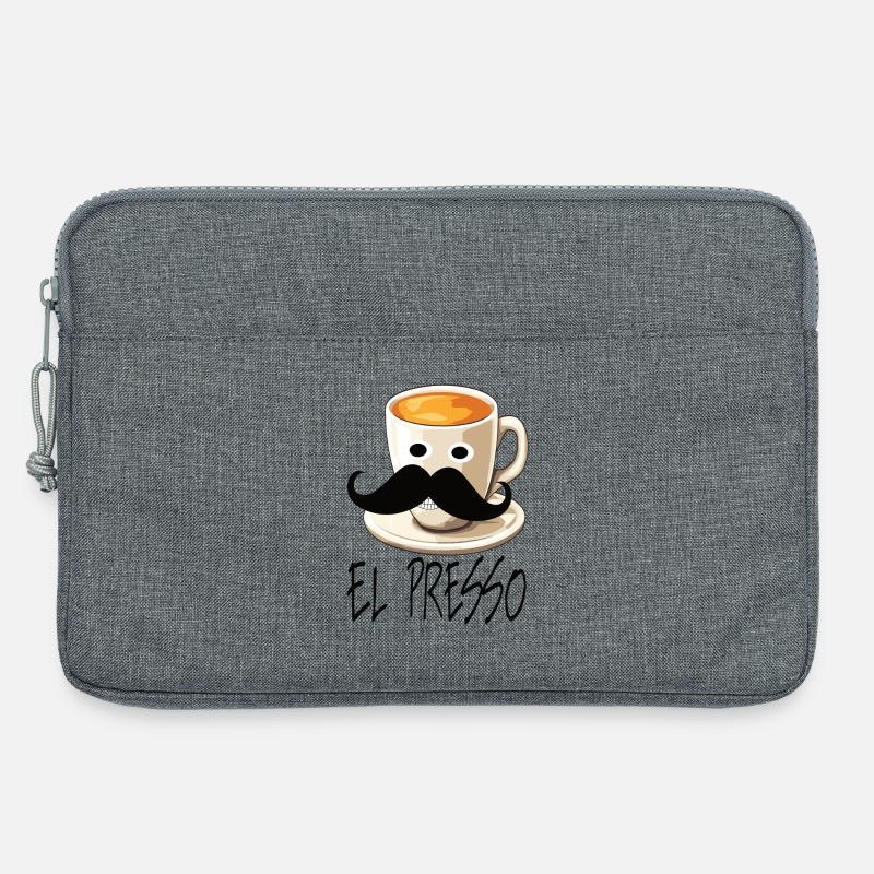 espresso - Laptoptasche 13" - Grau meliert