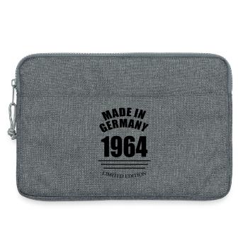 Fabriqué en Allemagne 1964 édition limitée - Sacoche pour ordinateur portable 13 pouces - gris chiné - Devant