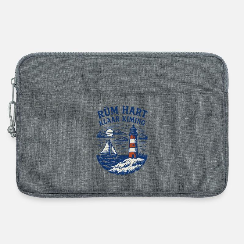Rüm Hart - Klar Kiming - Laptoptasche 13" - Grau meliert