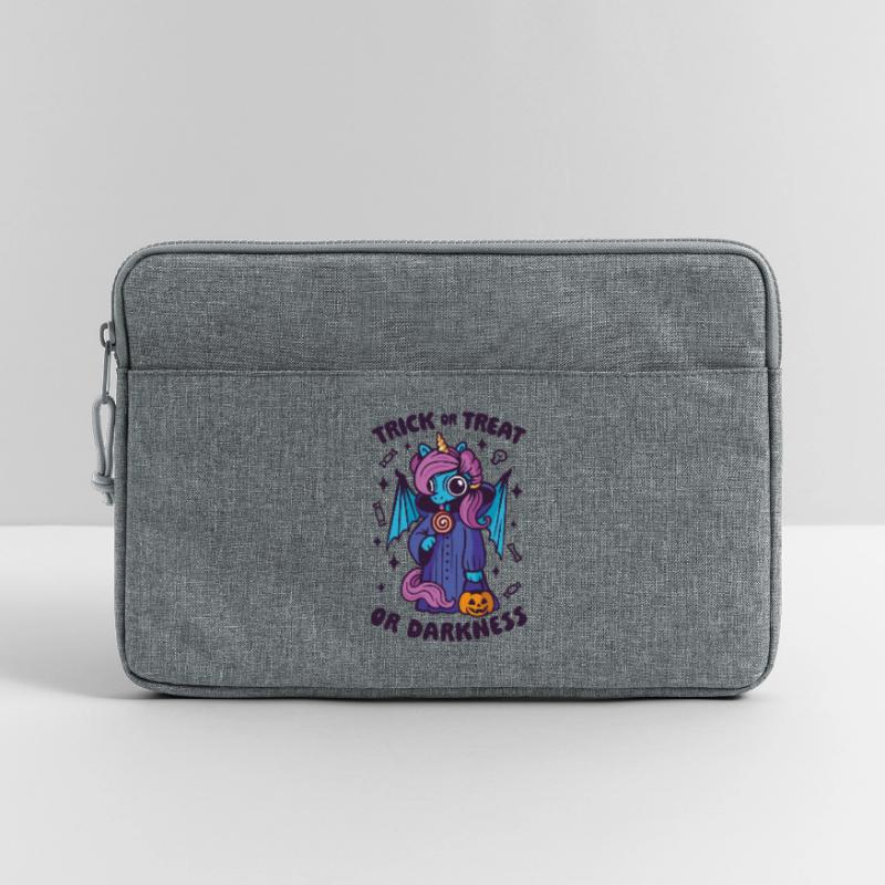 Dark Candy Unicorn - Süßes oder Saures oder Dunkelheit Laptoptasche 13"