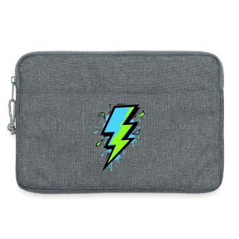 Ray of Modern Electricity - Laptop bag 13" - heather grey - Front
