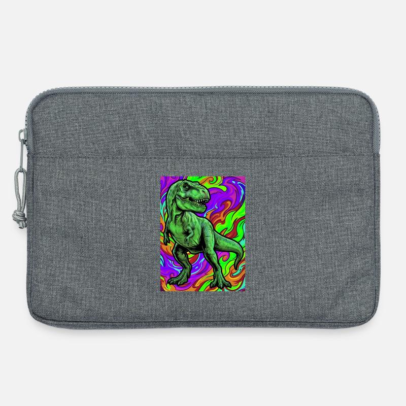 Dinosaurier - Laptoptasche 13" - Grau meliert