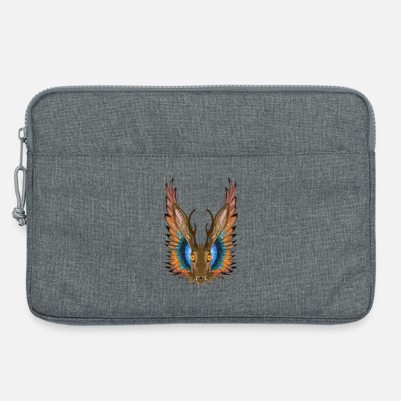 Wolpertinger - Laptoptasche 13" - Grau meliert