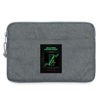 Graphique de scalping Neon 5M - Sacoche pour ordinateur portable 13 pouces - gris chiné - Devant