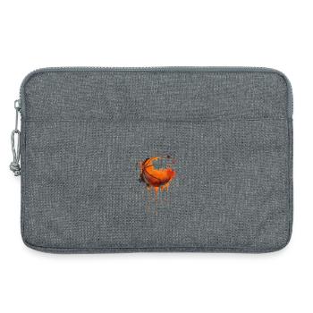 Basketball Im Blut - Laptoptasche 13" - Grau meliert - Vorne