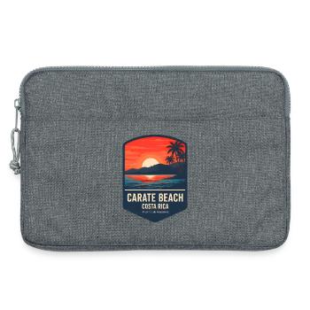Carate Beach Costa Rica Puntarenas Sonnenuntergang - Laptoptasche 13" - Grau meliert - Vorne