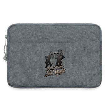 Ne pense pas, juste danser - Sacoche pour ordinateur portable 13 pouces - gris chiné - Devant