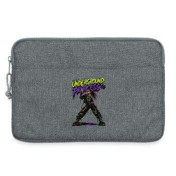 Princesse Underground Neon Punk - Sacoche pour ordinateur portable 13 pouces - gris chiné - Devant