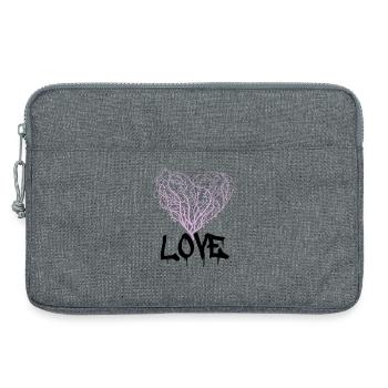 grafittitree - Laptoptasche 13" - Grau meliert - Vorne