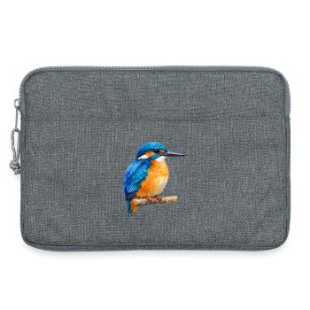 Königsfischer Farbenspiel - Sacoche pour ordinateur portable 13 pouces - gris chiné - Devant