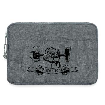 HARTES ATHLETISCHES GETRÄNK - Laptoptasche 13" - Grau meliert - Vorne