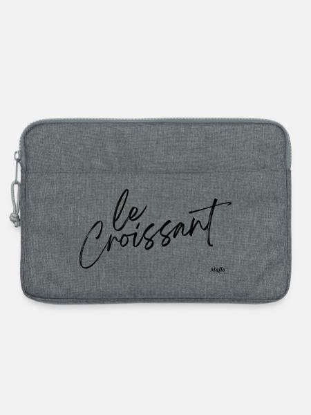 Le Croissant - Laptoptasche 13" - Grau meliert