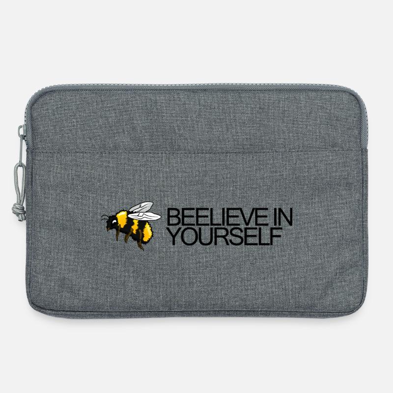 Hummel – Glaub an dich selbst - Laptoptasche 13" - Grau meliert