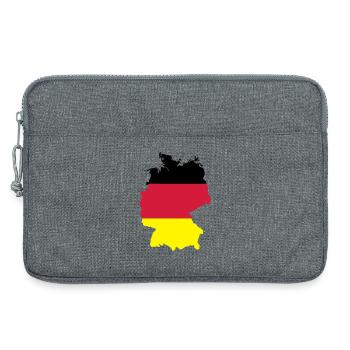 Germany - Laptop bag 13" - heather grey - Front